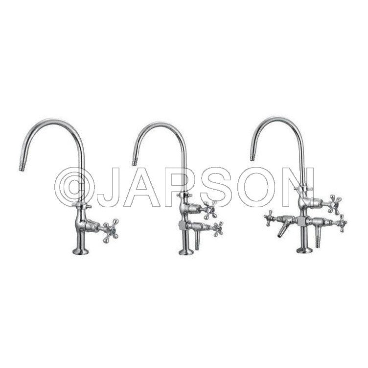 Water Tap, Swan Neck, Heavy, Chrome Water Tap, Swan Neck, Heavy, Chrome